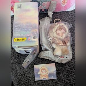 ⚡Skullpanda Impressionnisme Amber Pendant Keychain